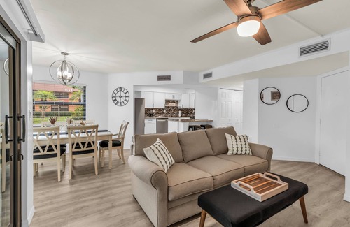 Hammock Bay Condo | Remodeled first floor Tropic Schooner unit