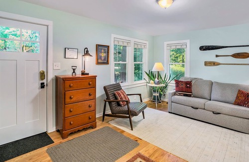 Lakeside House | Renovated home w/firepit, patio, WiFi & private association beach 1000 feet away