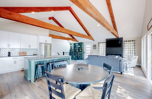 Rocky Mount House | Renovated lakefront home with dock/water access, game room, decks & grill
