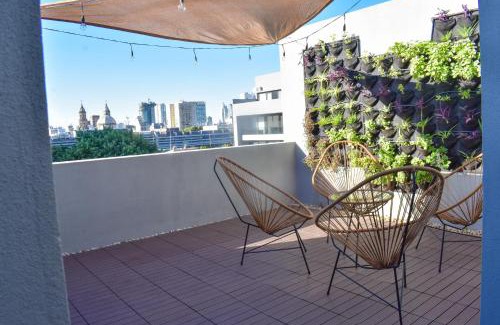 San Telmo Apartment | RentUp - San Telmo, moderno PH con terraza privada y parrilla