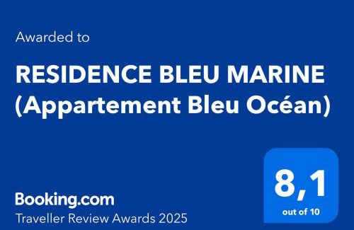 Saint Felix Apartment | RESIDENCE BLEU MARINE (Appartement Bleu Océan)