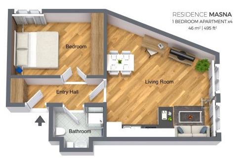 Stare Mesto Apartment | Residence Masna