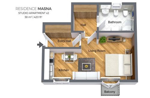 Stare Mesto Apartment | Residence Masna