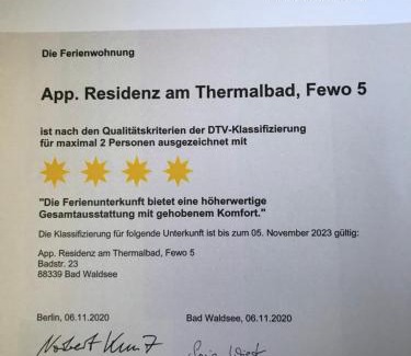 Bad Waldsee Apartment | Residenz am Thermalbad