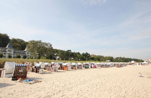 Binz Apartment | Residenz Clara Sophia - FeWo 02: Strandnah, Balkon