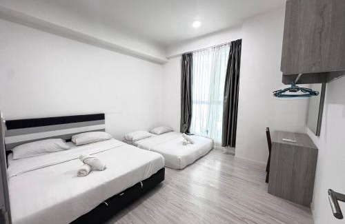 Kampung Sembulan Baru Apartment | reSTARY K-POOL Themed Staycation 10pax opposite Imago