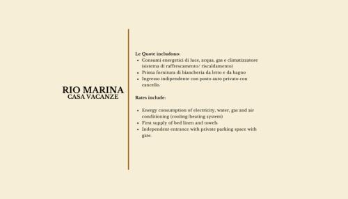 Rio Apartment | Rio Marina Casa Vacanze con aria condizionata