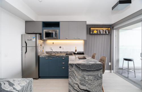 Butanta Apartment | River One 2303 - Luxury Studio