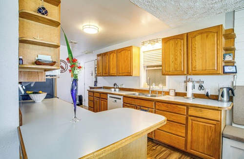 Tumtum House | Riverfront Home w/Dock & Views in Nine Mile Falls