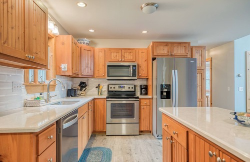 Stockton Springs House | Riverfront home w/deck, amazing views & firepit - near the best of Maine