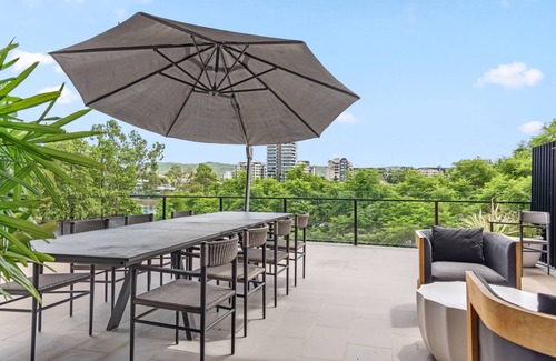 West End Apartment | Riverfront Retreat! ~2Bed/2Bath/1Car/Huge Balcony