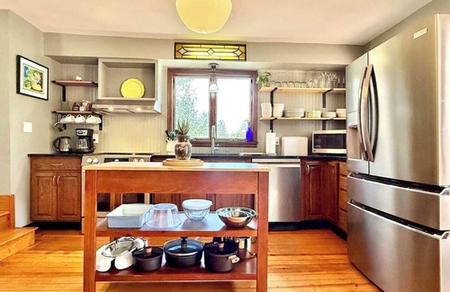 Portlandville House | Riverview - Grill, Private Dock, Lake Access!