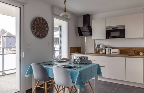 Arzon Apartment | Riviera - T3 avec piscine partagée et parking proche plage Arzon