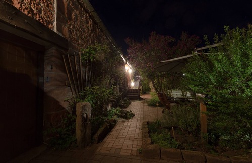 Dimbach House | Romantic holiday home with sauna and gallery with fireplace