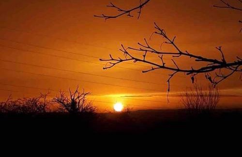 Hollingbourne House | Romantic Shepherds hut with stunning sunsets