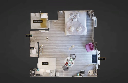 Les Iles Apartment | Romantique "comme à Venise" ⭐️ ⭐️ ⭐️ ⭐️ on the water with parking
