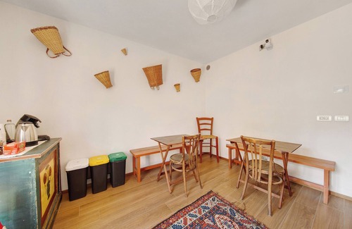 Pieve di Cadore Apartment | Room '3- Nene Lidia' with shared terrace, private garden and Wi-Fi