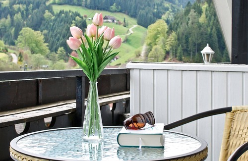 Bad Rippoldsau-Schapbach Apartment | Room 'Helga' with Shared Terrace, Balcony and Wi-Fi