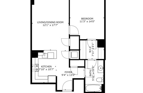 Eisenhower East Apartment | Roomy 1BR in Alexandria with Gym and Rooftop Pool