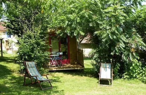 Le Buisson-de-Cadouin Cabin | Roulotte de charme La Mésange 2 persons