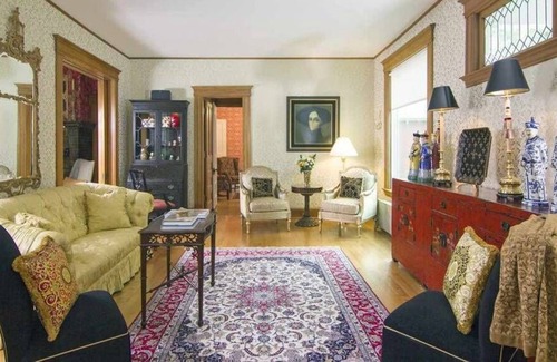 Eastern Vermont House | Royal Victorian North of Stowe - Wood Fireplace - Covered Porch - Fire pit