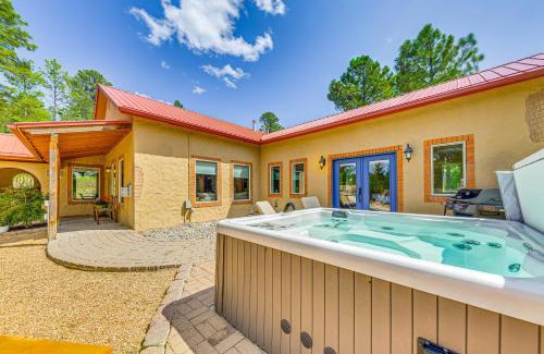 Ruidoso House | Ruidoso Retreat with Hot Tub and Patio!