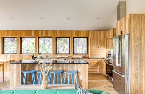 Arch Cape House | Rustic Arch Cape Getaway w/Vibrant Interior | Walk to the Beach | Cape Wonder
