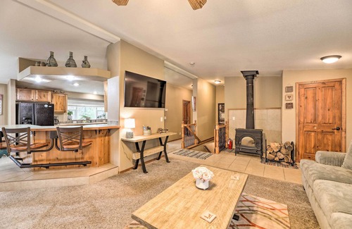 Irwin Cabin | Rustic Escape w/Deck, Hot Tub & Mountain Views