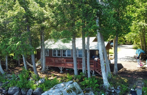 Hartland Cottage | Rustic Maine Camp on shores of Great Moose Lake