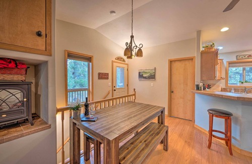 McCall Cabin | Rustic McCall Cabin w/Private Hot Tub & Deck!