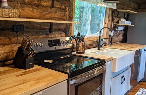 Bear Lake Cabin | Rustic Retreat Log Cabin Nestled Among 65 Acres