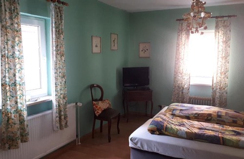 Wittstock/Dosse House | Rustikales Natur Doppelzimmer auf Bauernhof in Alleinlage