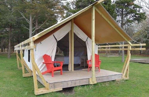 Northwest Harbor RV Rental | Safari Tent Glamping,D28-CedarPt, East Hampton, NY