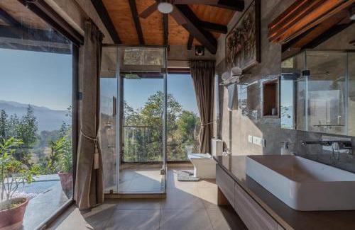 Dehradun Villa | SaffronStays Timber Aqua Quest