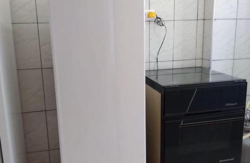 Sao Vicente Apartment | Sala living vista mar Wi-fi e smart tv
