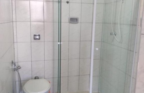 Sao Vicente Apartment | Sala living vista mar Wi-fi e smart tv
