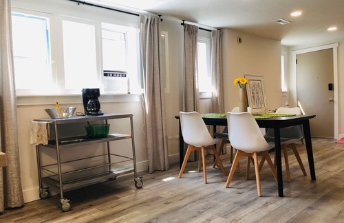 Lower Avenues Apartment | Sanctuary in the City, SLC secret downtown neighborhood in a park-like setting!