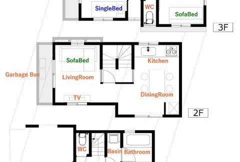 Shibuya Apartment | SatelliteHotel YoyogiPark