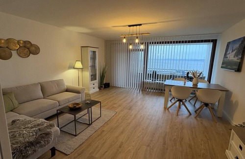 Schleswig Apartment | Schlei Möwe with an unobstructed view of the Schlei
