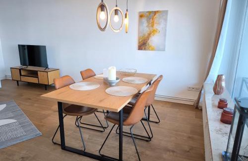Schleswig Apartment | Schleizauber Ferienwohnung mit Wasserblick und einer großzügigen Terrasse