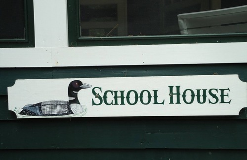 Center Lovell Cottage | School building at Gilmore Camps on Lake Kezar
