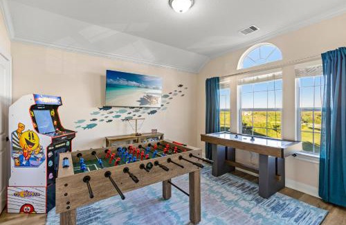 Port Bolivar House | Sea Height Spacious 4BR Getaway! Gulf Views & Gameroom Fun