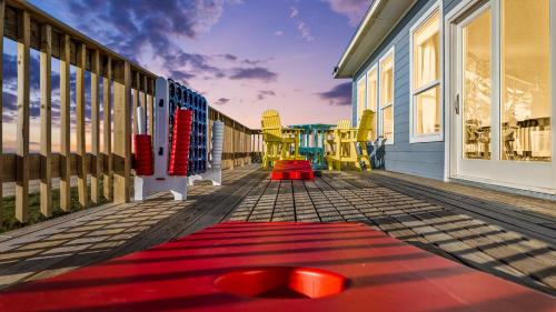 Port Bolivar House | Sea Height Spacious 4BR Getaway! Gulf Views & Gameroom Fun