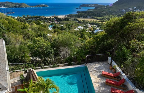 Falmouth Harbour Cottage | Sea La Vie Luxury Villa with Panoramic View and Pool