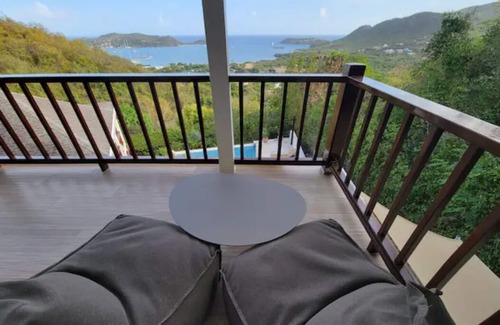 Falmouth Harbour Cottage | Sea La Vie Luxury Villa with Panoramic View and Pool