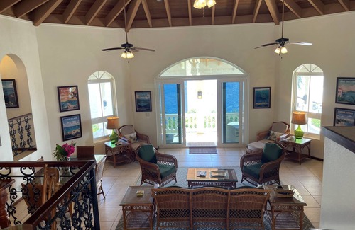 Great Cruz Bay Villa | Sea Palms 3 bed 3 1/2 bath. Private pool. 5 min. to Cruz Bay. Sunset views!