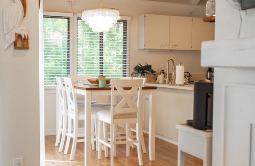 Night Heron House | Sea Pines Villa Steps to Beach Coffee Bar King Bed