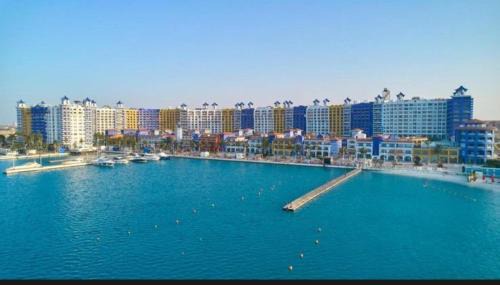 Marina El Alamein Apartment | sea view apartment in Porto Marina hotel tower