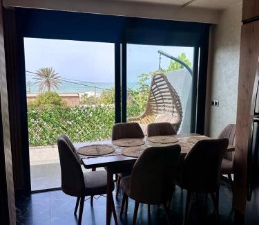 Tamariss Apartment | sea view appart and roof top, jack beach Tamaris, Dar Bouaza