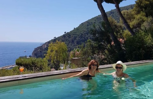 Eze Apartment | Sea view garden apartment with pool option. Near beach between Nice and Monaco